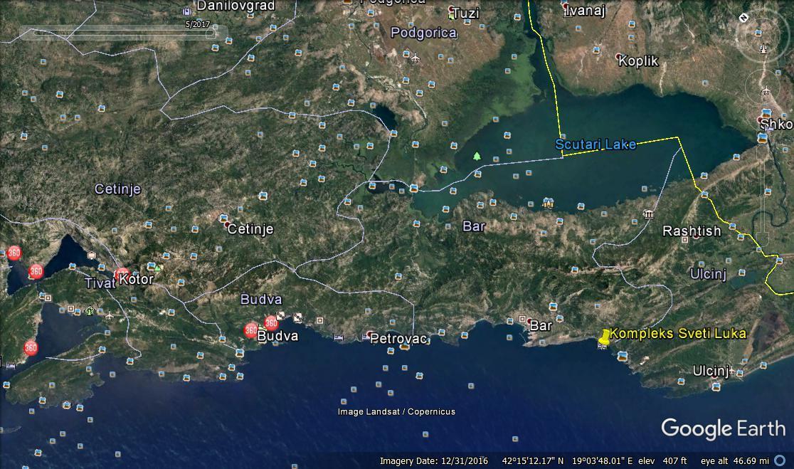 도브라 보다 Montenegro - South Cross 아파트 외부 사진